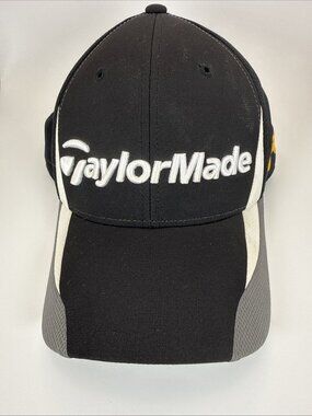 Taylormade TMax Hat Adjustable Black/White R9 Stretch Golf